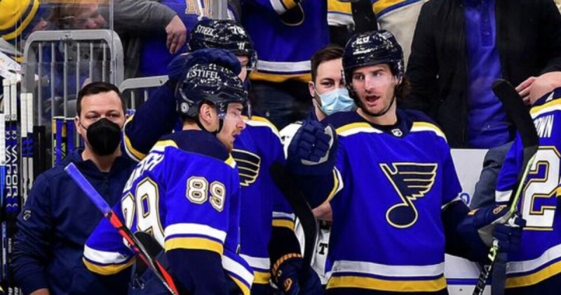 Бучневич забил в 3-м матче подряд – «Виннипегу». У форварда «Сент-Луиса» 18+33 в 73 играх