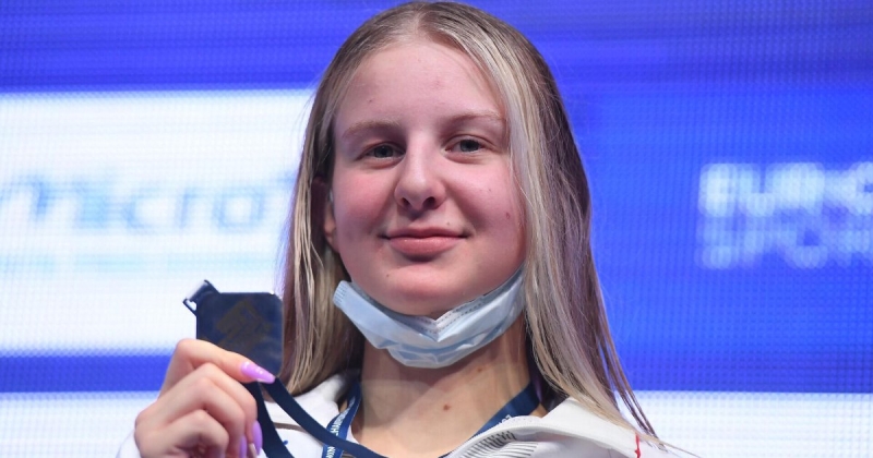 Евгения Чикунова: «Не расстраиваюсь, что не выполнила норматив ЧМ на дистанции 50 м брассом. Настраиваюсь на 100 и 200 м»