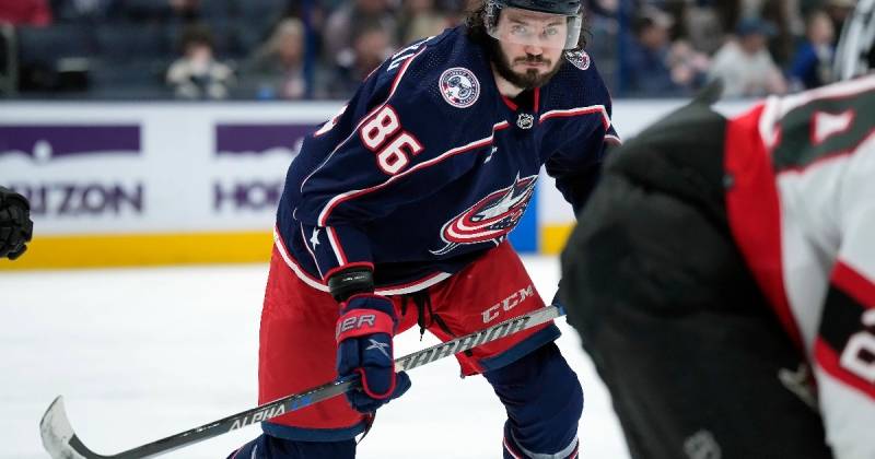 Кирилл Марченко: «Я знаю, что я не лучший в НХЛ, но хочу им быть. Драйзайтль забил 52 гола за сезон – почему я не могу? Я просто продолжаю работать»