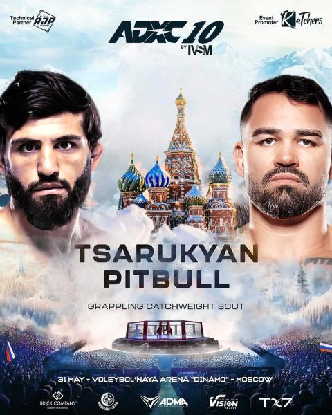 Царукян и Патрики Фрейре проведут схватку по грэпплингу в Москве