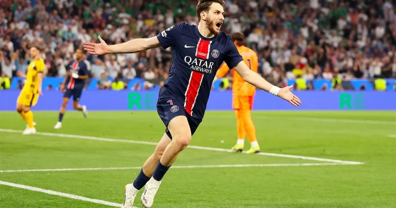 Хвича забил «Интеру» в финале ЛЧ. У вингера «ПСЖ» 12 (7+5) очков в 25 матчах за клуб