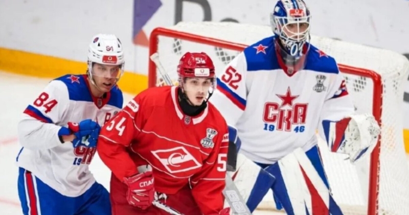 Кубок Харламова. Финал. МХК «Спартак» играет со «СКА-1946» во 2-м матче серии