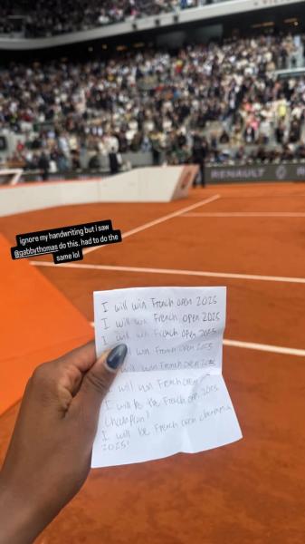 Гауфф рассказала, что четыре года назад ей приснилась победа на РГ: &laquo;Если вы можете что-то представить, вы сможете это сделать&raquo;