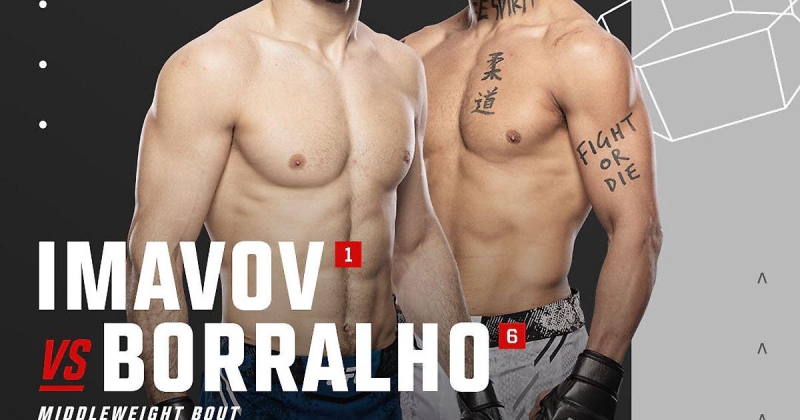 Нассурдин Имавов подерется с Кайо Борральо в главном событии UFC Paris 6 сентября