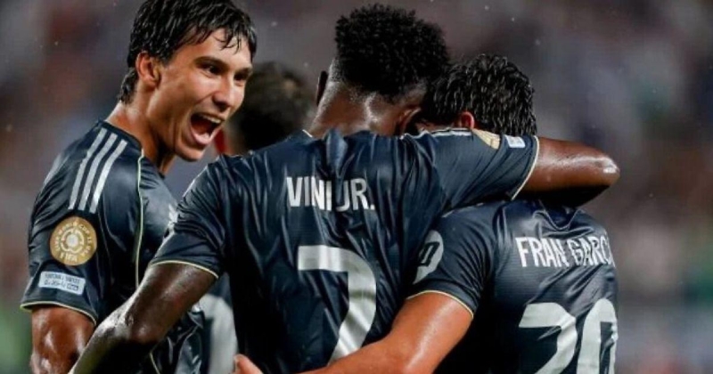 Винисиус набрал 1+1 с «Ред Буллом» и стал лучшим игроком матча. У вингера «Реала» было 0+0 в первых двух играх на КЧМ