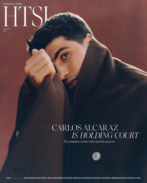 Алькарас снялся для обложки HTSI