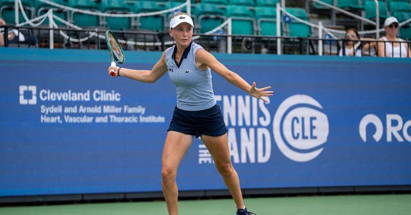 Кливленд (WTA). 2-й круг. Захарова играет с Батист, Кудерметова-младшая поборется с Лис