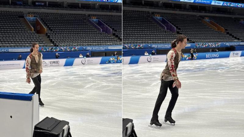 Гуменник вышел в костюме для &laquo;Парфюмера&raquo;: в рубашке, расшитой цветами, и без платка в прогоне