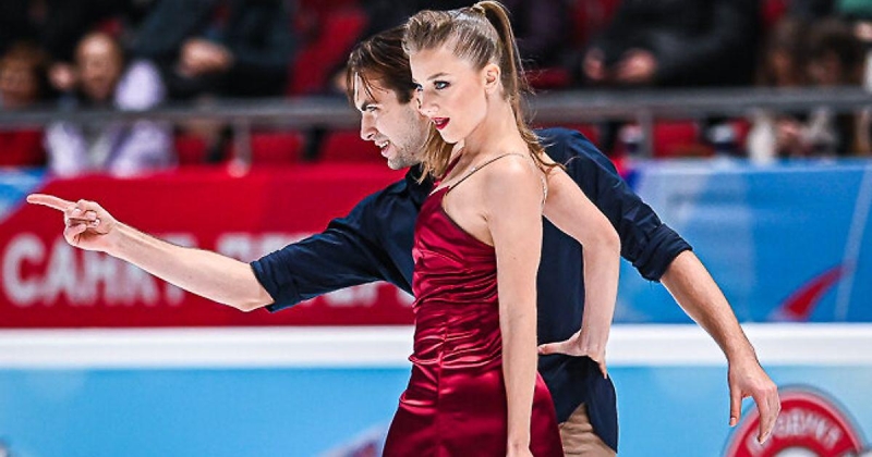 Контрольные прокаты сборной России. Кагановская и Некрасов, Пасечник и Чиризано, Миронова и Устенко, Щербакова и Гончаров выступают с произвольными танцами
