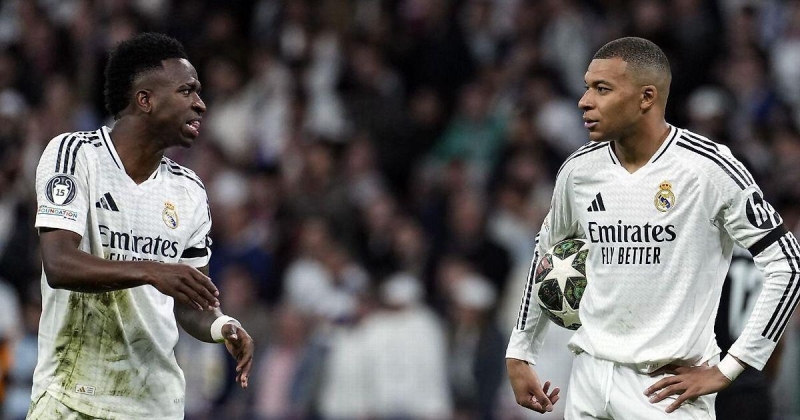 Килиан Мбаппе: «У меня очень хорошие отношения с Винисиусом, он отличный игрок и хороший человек. Люди говорят о нас всякое, но у нас одна цель – помочь «Реалу» выигрывать титулы»