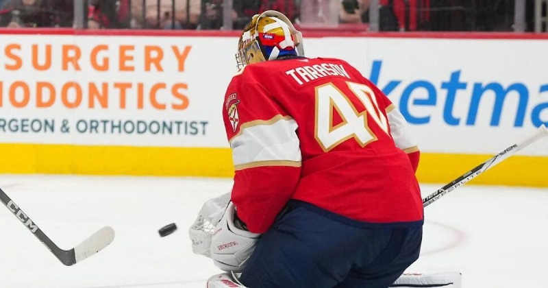 Тарасов проиграл 2-й матч подряд: 30 сэйвов из 33 против «Нью-Джерси»