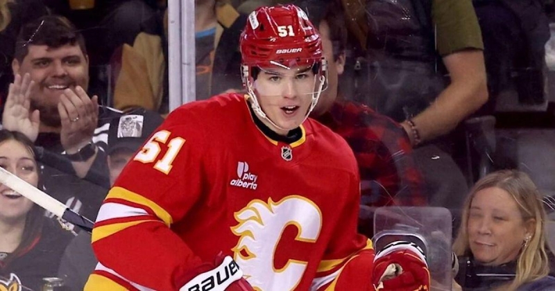 19-летний Гридин идет в топ-4 в гонке бомбардиров АХЛ – 20 очков в 17 играх за фарм «Калгари». Форвард набрал 1+2 в матче с «Коачеллой»