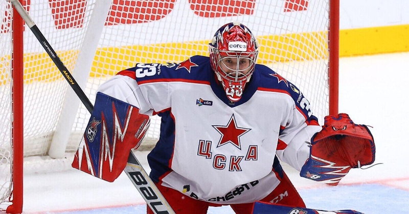 ЦСКА всухую победил «Северсталь» – 2:0. Гамзин отразил 34 броска, сделав 2-й шатаут подряд