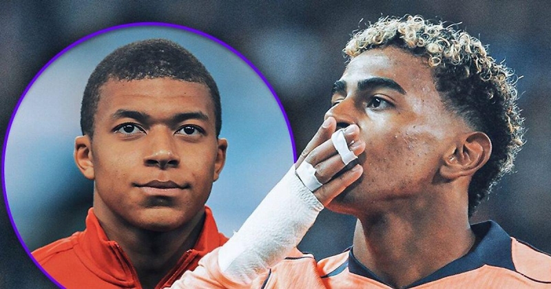 Ямаль побил рекорд Мбаппе в ЛЧ по «гол+пас» для игроков не старше 18 лет – у вингера «Барсы» 7+7 в 28 играх