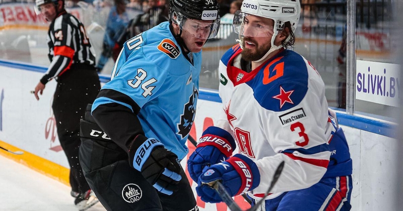 СКА выиграл 6 из 8 последних матчей – сегодня 4:1 с «Динамо» Минск. Команда Ларионова идет 6-й на Западе