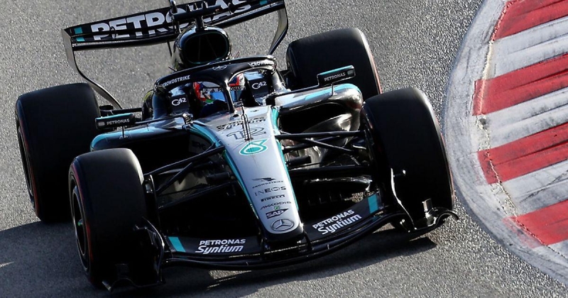 Формула-1. Тесты. Барселона. 4-й день. Расселл показал лучшее время, Антонелли – 2-й, Леклер – 3-й