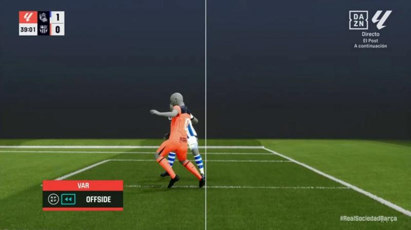 Гол Ямаля «Сосьедаду» отменили из-за офсайда. После проверки ВАР не стал менять решение бригады Мансано