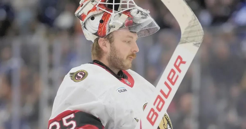 Улльмарк вернулся в состав «Оттавы». Голкипер не играл месяц из-за проблем с психологическим здоровьем