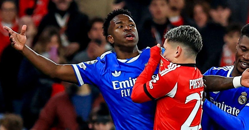 Арбелоа о Престианни, которого Винисиус обвинил в расизме: «Надо спросить игрока «Бенфики», что он сказал. Мы должны искоренить это из футбола»