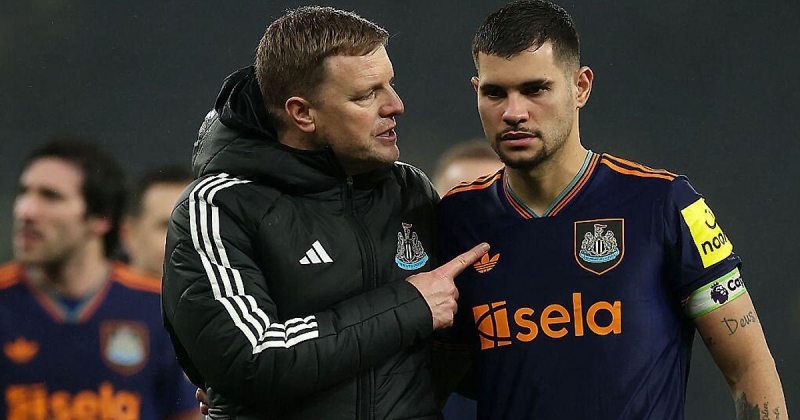 Хавбек «Ньюкасла» и сборной Бразилии Гимараэс выбыл минимум на 2 месяца из-за мышечной травмы