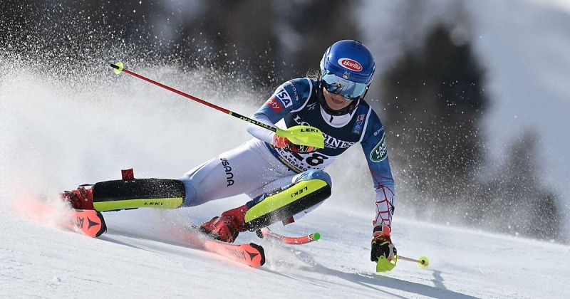 Олимпиада-2026. Горные лыжи. Шиффрин лидирует после первой попытки в слаломе, Дюрр – 2-я, Олунд – 3-я