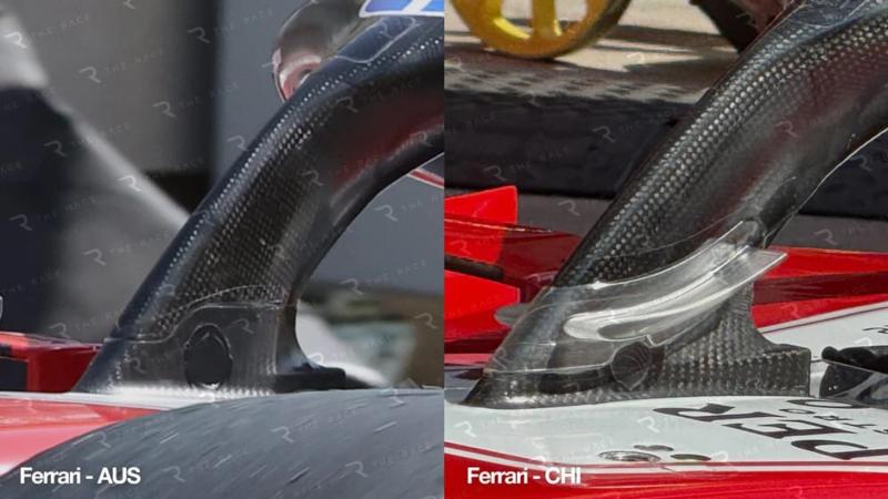 «Феррари» сняла мини-крыло с гало после обсуждений с ФИА (The Race)