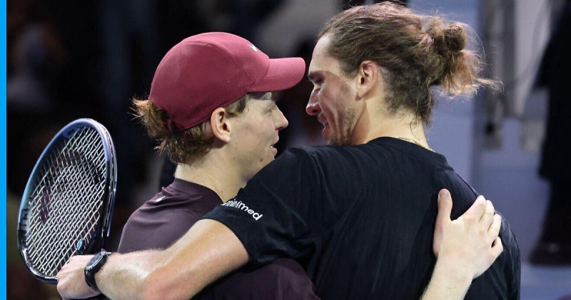 Синнер 6 раз подряд обыграл Зверева перед полуфиналом в Майами