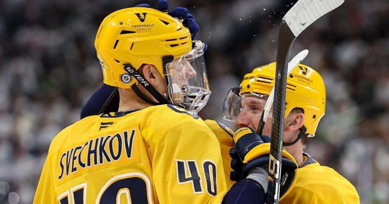 Свечков сделал передачу в матче с «Тампой». У форварда «Нэшвилла» 3+13 в 62 играх