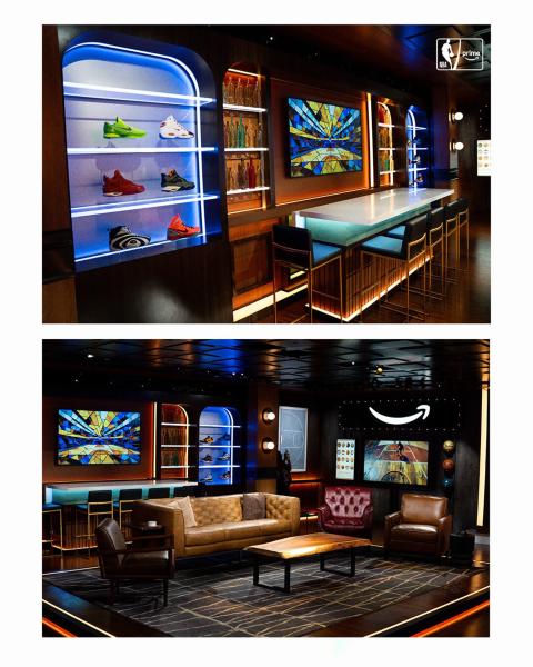 Amazon Prime показал свою студию NBA on Prime на дебютный сезон телетрансляций