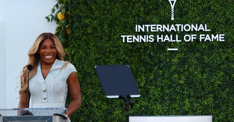 Серена Уильямс представила Шарапову на введении в Зал теннисной славы